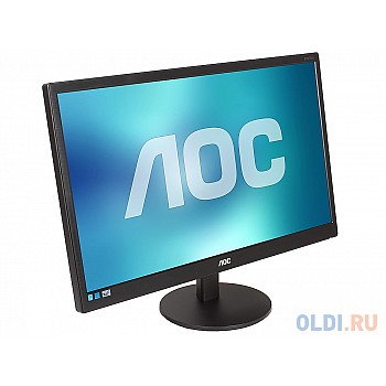 Монитор 21.5" AOC E2270SWHN Black 1920x1080, 5ms, 200 cd/m2, 600:1 (DCR 20M:1), D-Sub, HDMI, Headph.Out, vesa