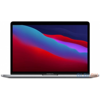 Ноутбук Apple MacBook Pro 13 Late 2020 13.3" 2560x1600 Apple -M1 2048 Gb 8Gb WiFi (802.11 b/g/n/ac/ax) Bluetooth 5.0 Apple M1 (8-core) серый macOS Z11C0002W, Z11C/2