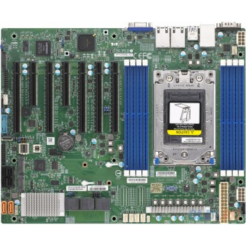 Плата материнская SuperMicro MB Single AMD EPYC™ 7002 Series/2TB Registered/5 PCI-E 4.0 x16,2 PCI-E 4.0 x8,M.2 Interface/8 SATA3, 8 SATA3/2 Gigabit Ethernet LAN/AST2500 BMC/Up to 6 USB 3.0