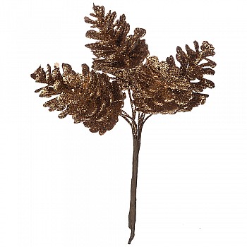 Искусственное растение Гроздь Шишек (13 см)