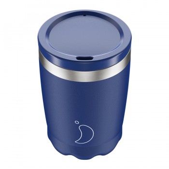 Термокружка Coffee Cup цвет: синий матовый (340 мл)