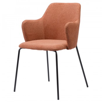 Кресло Dwight цвет: коричневый (55х85х55 см)
