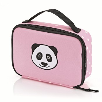 Термосумка детская Thermocase panda dots pink (14х20х7 см)