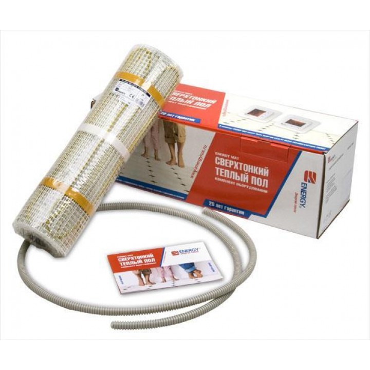 Нагревательный мат 2 м<sup>2</sup> Energy