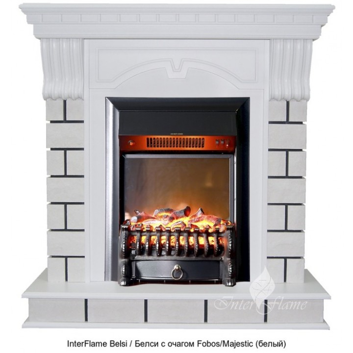 Каменный камин (портал+очаг) InterFlame