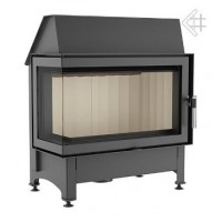 Угловая левая дровяная топка Kratki