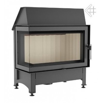 Угловая левая дровяная топка Kratki