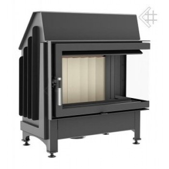 Угловая правая дровяная топка Kratki
