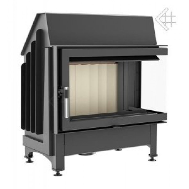 Угловая правая дровяная топка Kratki