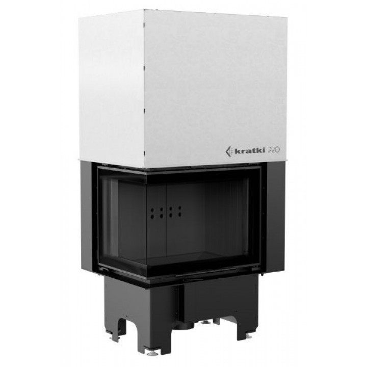 Угловая левая дровяная топка Kratki