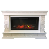 Электрокамин с широким очагом 3D InterFlame