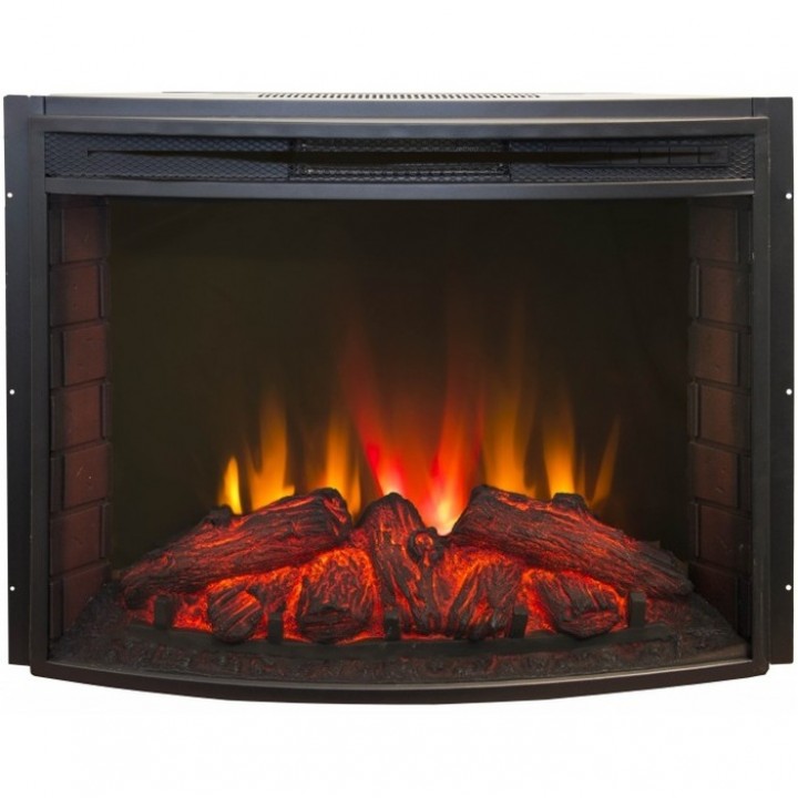 Широкий очаг 2D Real-Flame