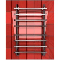 Водяной полотенцесушитель шириной 410 - 500 мм Двин