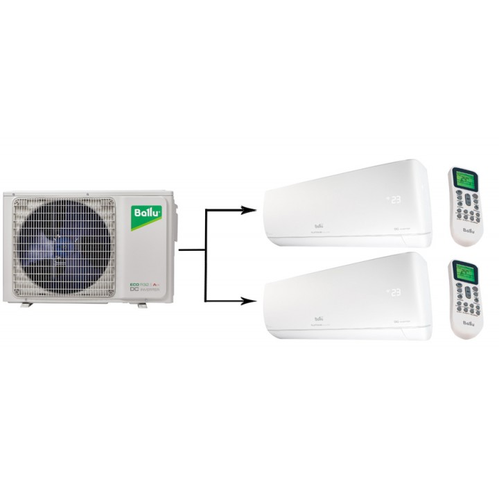 Мульти сплит-система на 2 комнаты Ballu