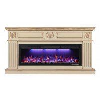 Электрокамин с широким очагом 2D InterFlame