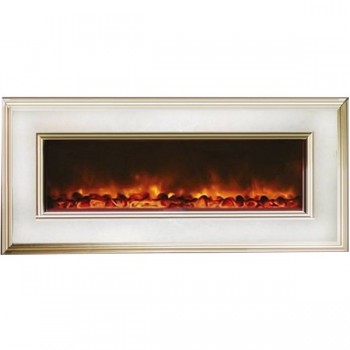 Кремовый электрический камин Glenrich