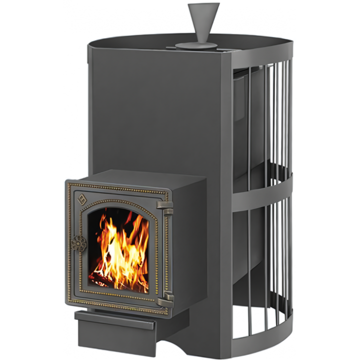 Дровяная печь 20 кВт Везувий