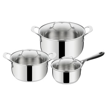 Набор посуды Jamie Oliver Kitchen Essentials 6 предметов 16/20/24 см E313S67