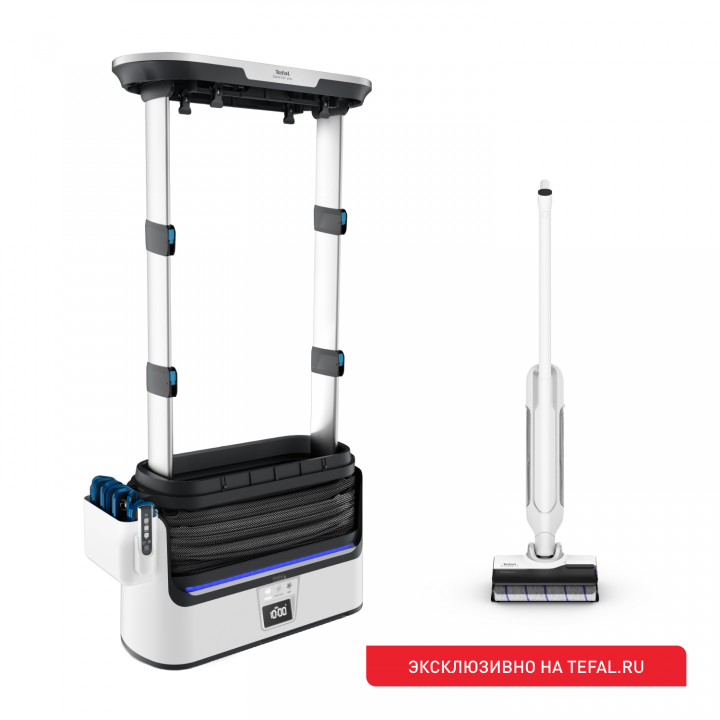 Паровая система для ухода за одеждой Care For You YT4050E1 + Моющий пылесос Tefal X-Clean 10 GF7540FO