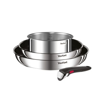 Набор посуды из нержавеющей стали Ingenio Cook Eat Tefal 4 предмета  L881S404