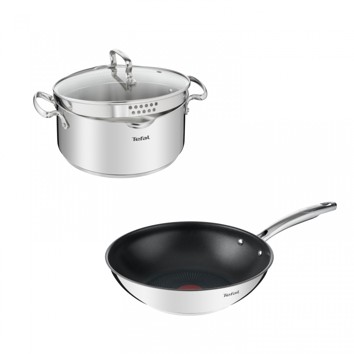 Набор посуды Кастрюля 20 + Сковорода Вок Duetto+