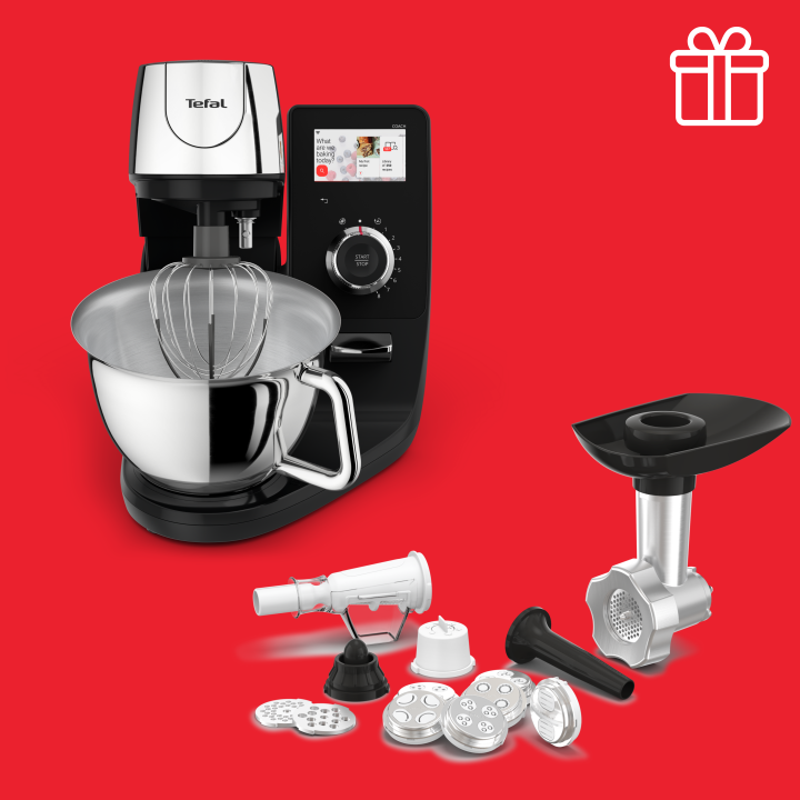 Кухонная машина I-Coach Touch QB951DF0 с набором аксессуаров Meat & Pasta