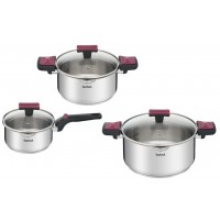Набор посуды Cook&Clip  6 предметов 1,5/2,9/5л 16/20/24см G723S674
