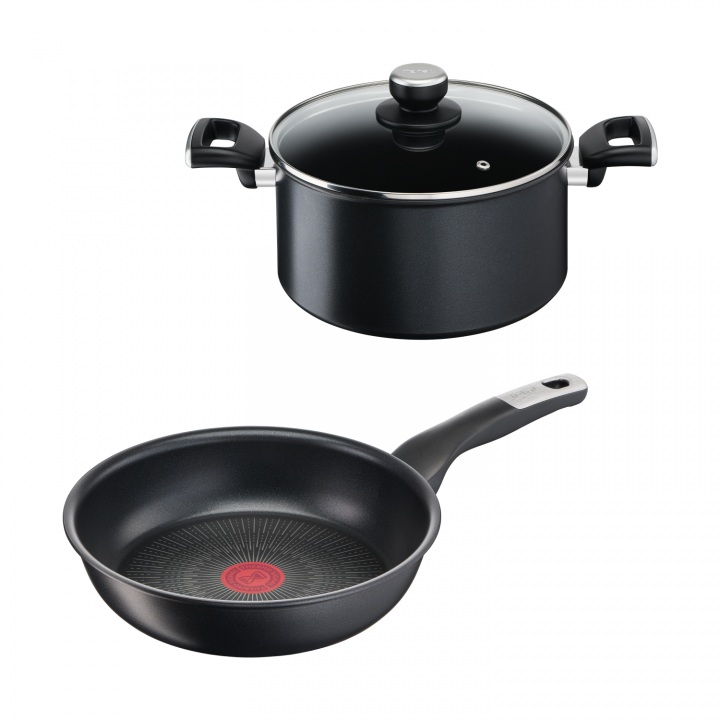 Набор посуды Unlimited 2 предмета кастрюля 5,2 л с крышкой/сковорода 24 см