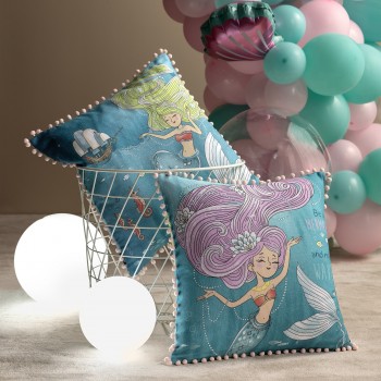 Декоративная подушка Мермани (45х45 (1 шт))