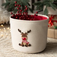 Корзина для хранения новогодняя Луми (33х25х20 см)