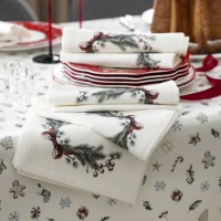 Салфетка новогодняя Сноуфан (50х50 см)