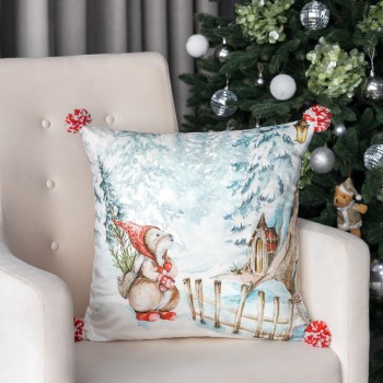 Декоративная подушка новогодняя Гамеро (45х45)