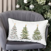 Декоративная подушка новогодняя Лафореста (30х50 (1 шт))