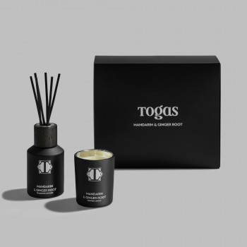 Набор ароматов для дома Мандарин и имбирь (50 мл, 50 г)