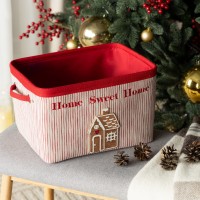Корзина для хранения новогодняя Снебу (33х25х20 см)