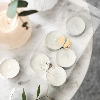 Набор ароматических свечей Тропическая вода (64 мл - 8 шт)