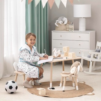 Детский банный халат Космик (122 см)