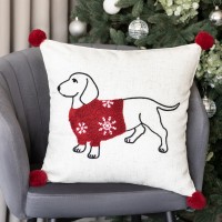 Декоративная подушка новогодняя Канэ (45х45 (1 шт))