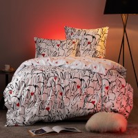 Постельное белье Зайки-лайки (евро)