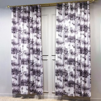 Портьера Нью-Йорк (200х260 см - 1 шт)