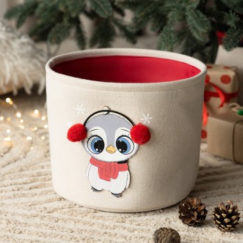 Корзина для хранения новогодняя Эйра (25х20 см)