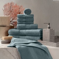 Набор из 8 полотенец Мартос (30х50 см - 4 шт, 50х80 см - 2 шт, 70х130 см - 2 шт)