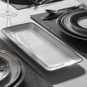 Блюдо прямоугольное Люссон (38х17 см)