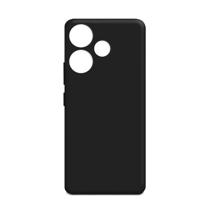Чехол Gresso для Poco M6 и Redmi 13 силиконовый черный