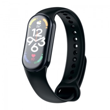 Сменный ремешок Red Line силиконовый для Xiaomi Mi Band 8 (черный)