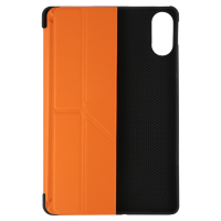 Чехол-книжка Red Line для Pad Pro/Pro 5G/Poco Pad с подставкой черно-оранжевый