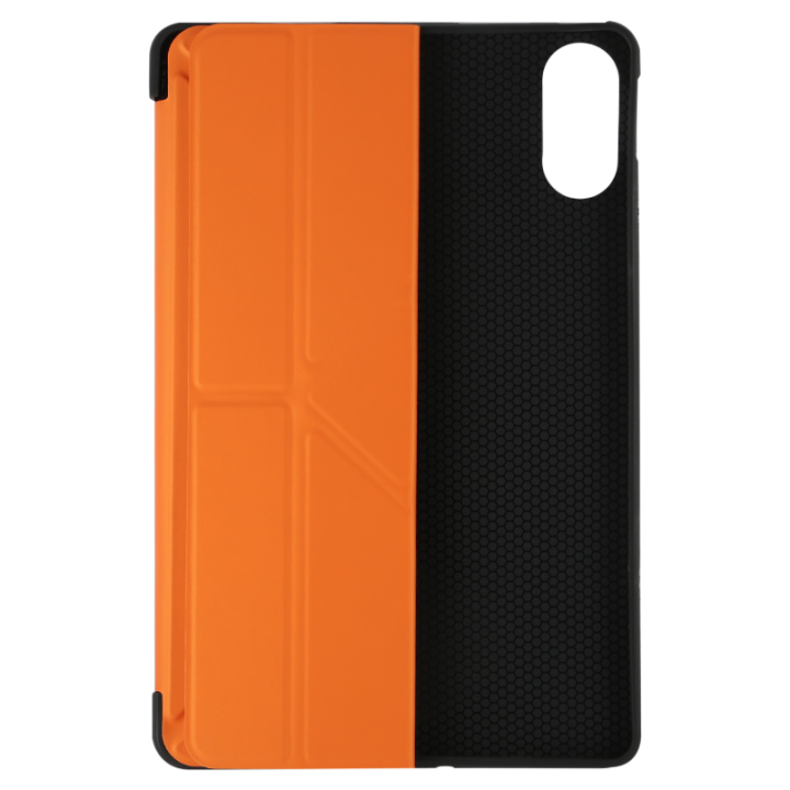 Чехол-книжка Red Line для Pad Pro/Pro 5G/Poco Pad с подставкой черно-оранжевый