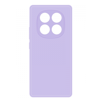 Чехол Krutoff для Redmi Note 14 Pro силиконовый лавандовый