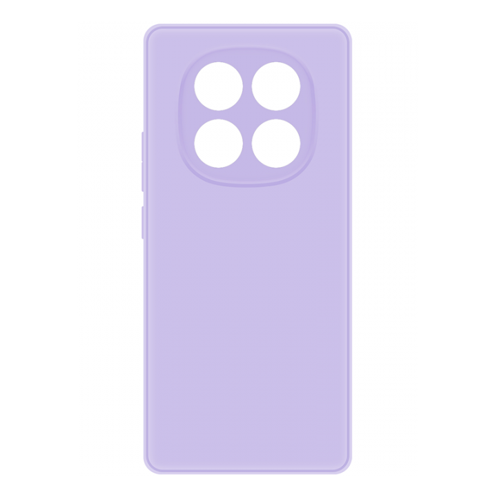 Чехол Krutoff для Redmi Note 14 Pro силиконовый лавандовый