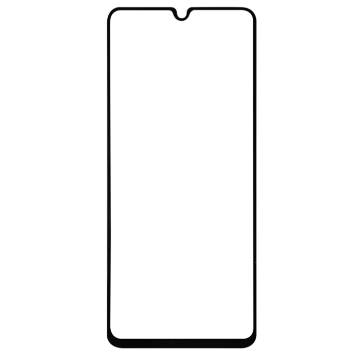 Защитное стекло Red Line для Redmi 14С/Redmi A5 черная рамка